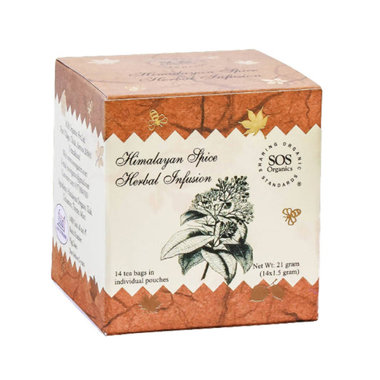 Buy SOS Organics Himalayan Spice Herbal Infusion from DrMediCart, Ship from India to USA