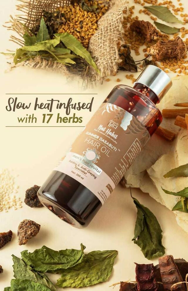 Nat Habit Men's Revital Summer Hair Oil