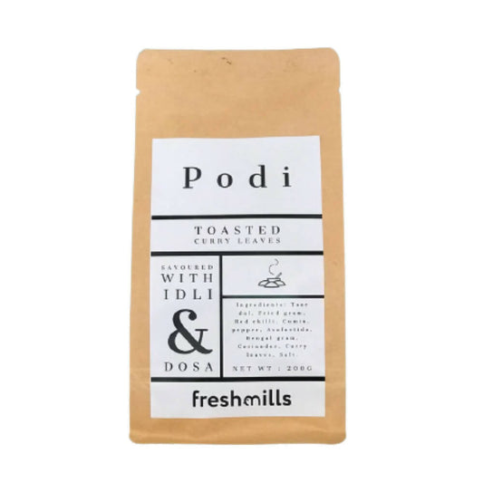 Buy Fresh Mills Toasted Curry Leaves Chutney Powder from DrMediCart, Ship from India to USA