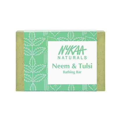 Nykaa Naturals Neem & Tulsi Purifying Bathing Soap - Drmedicart