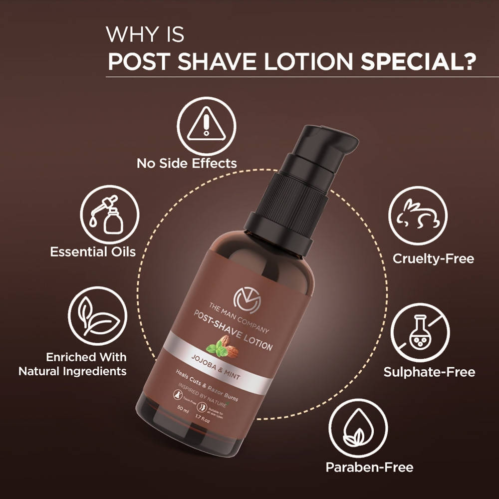 The Man Company Post Shave Lotion - Drmedicart