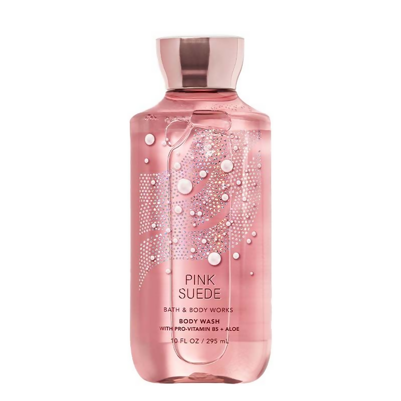 Bath & Body Works Pink Suede Body Wash