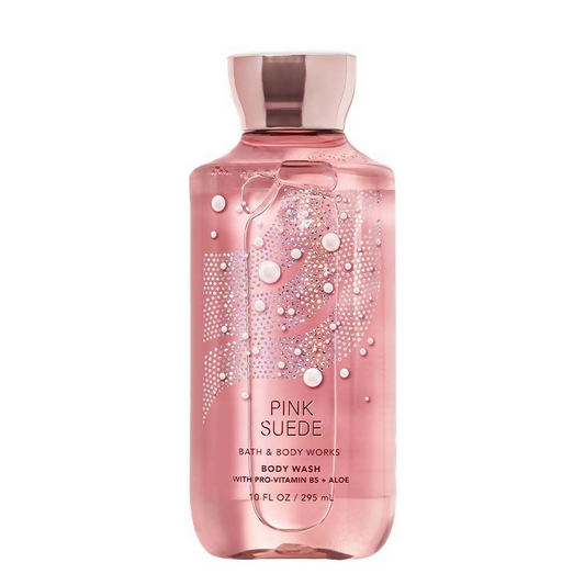 Bath & Body Works Pink Suede Body Wash