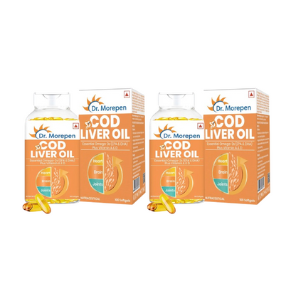 Dr. Morepen Cod Liver Oil Softgels