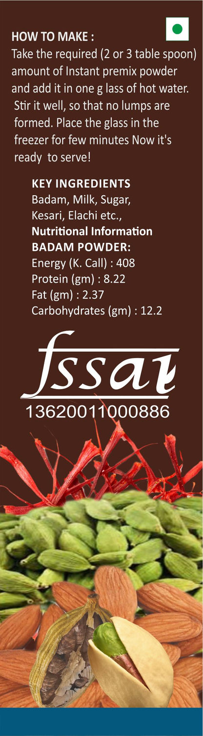 Spag Herbals Cold Instant Chocolate Badam Health Drink