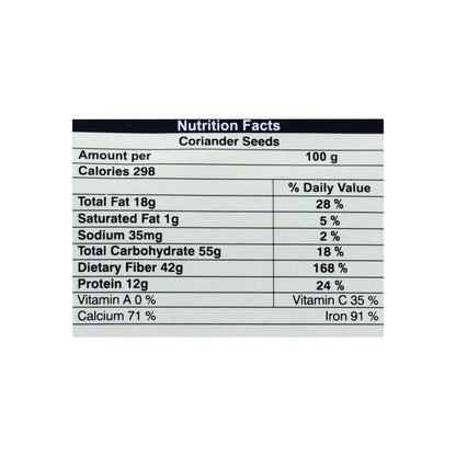 Organic Wellness Coriander Whole