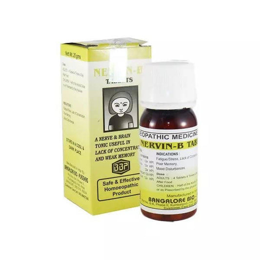 Buy Bangalore Bio-Plasgens Nervin-B Tablets from DrMediCart, Ship from India to USA