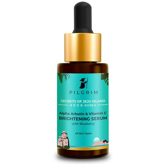 Buy Pilgrim Alpha Arbutin & Vitamin C Brightening Skin Face Serum from DrMediCart, Ship from India to USA