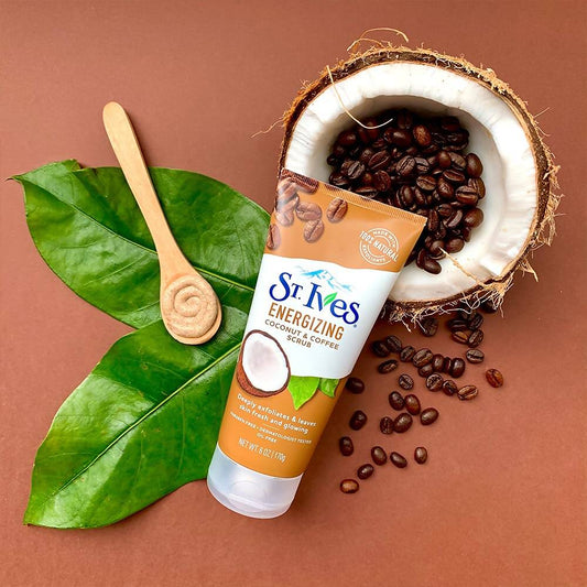Buy St. Ives Energizing Coconut & Coffee Scrub from DrMediCart, Ship from India to USA