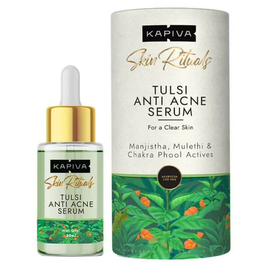 Buy Kapiva Ayurveda Tulsi Anti Acne Serum from DrMediCart, Ship from India to USA