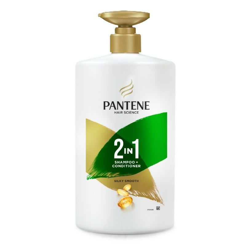 Pantene 2 In 1 Silky Smooth Care Shampoo + Conditioner