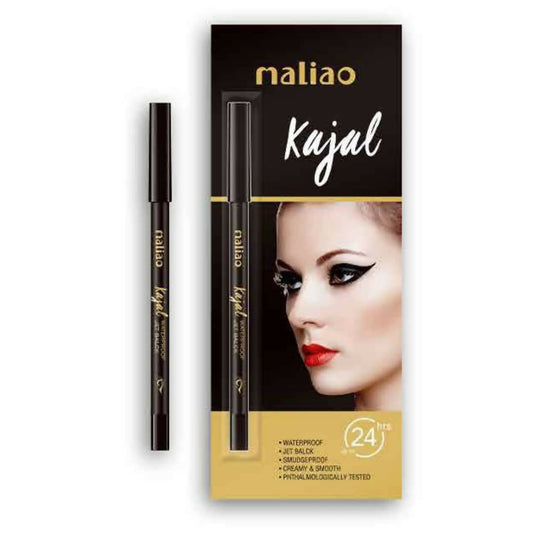 Buy Maliao 24Hrs Stay Waterproof Smudgeproof Black Kajal from DrMediCart, Ship from India to USA