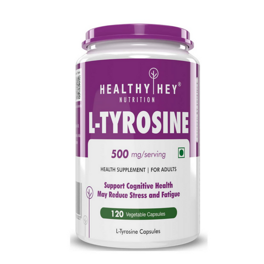 HealthyHey Nutrition L-Tyrosine Capsules
