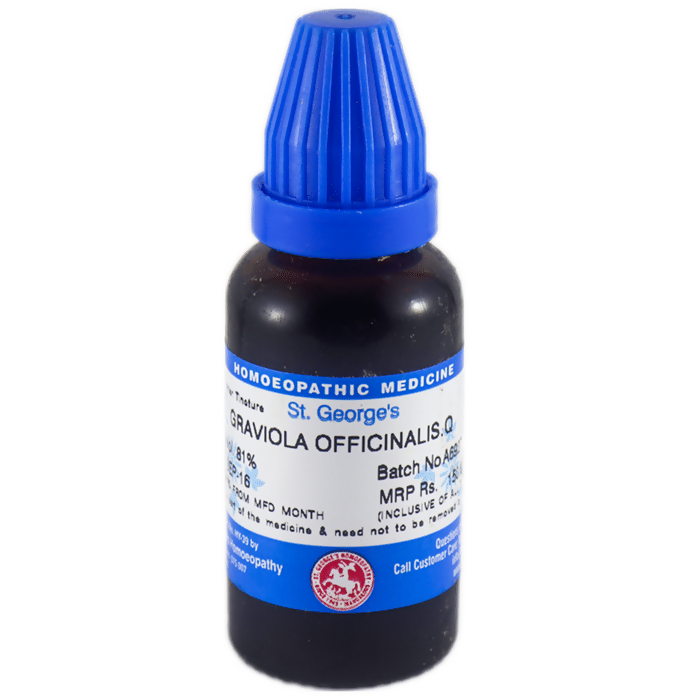 St. George's Homeopathy Graviola Officinalis Mother Tincture Q