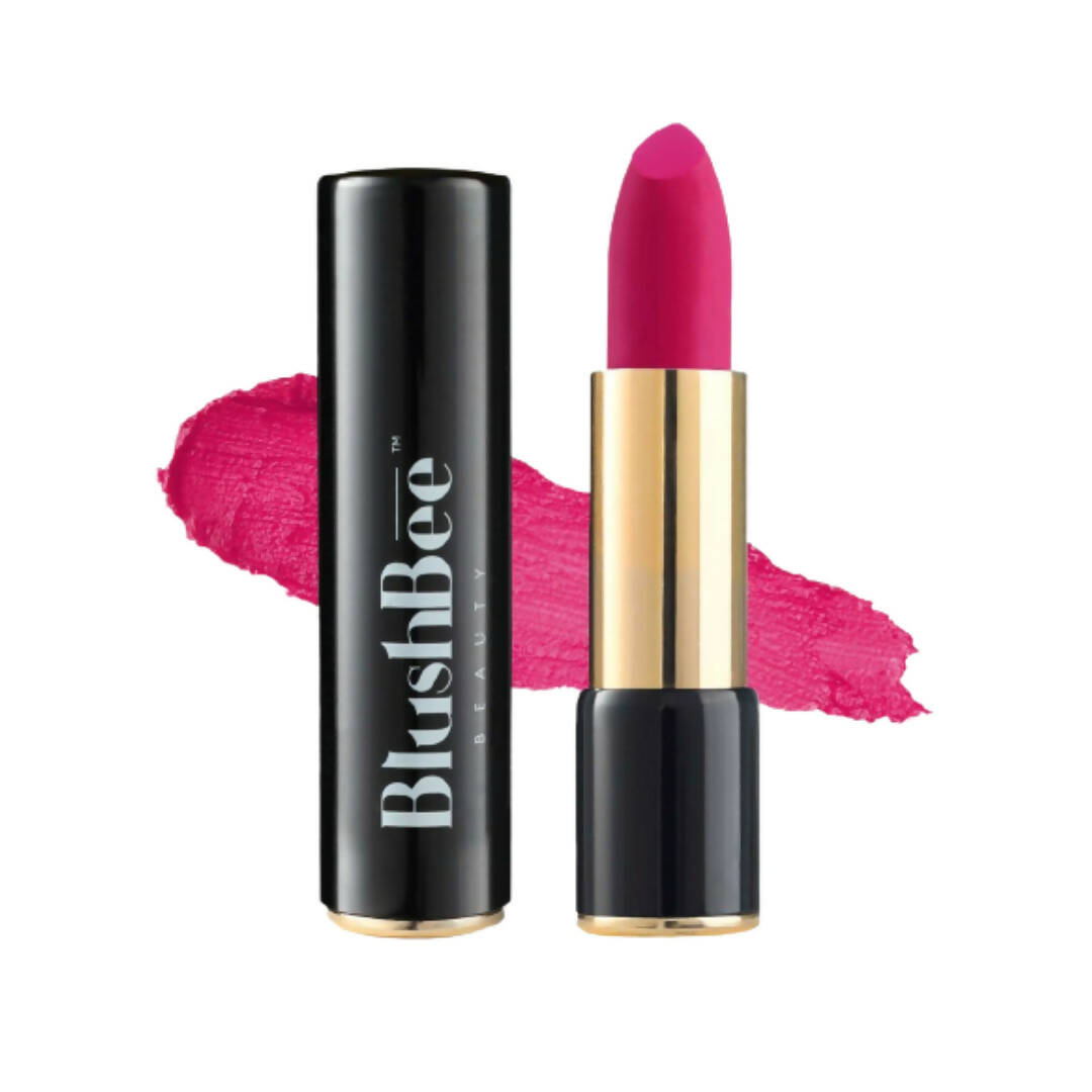 Buy BlushBee Organic Beauty Lip Nourishing Vegan Lipstick - Velvety Rose from DrMediCart, Ship from India to USA