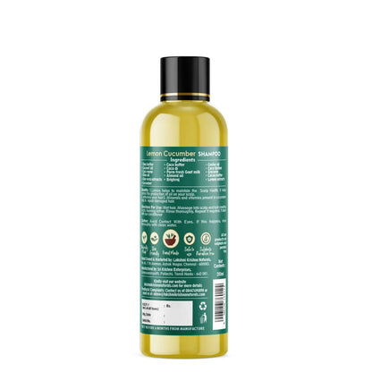 Lakshmi Krishna Naturals Lemon Cucumber Shampoo - DrMediCart