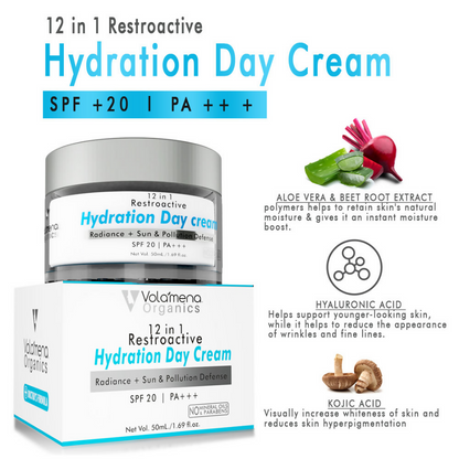 Volamena 12 In 1 Restroactive Hydration Day Cream