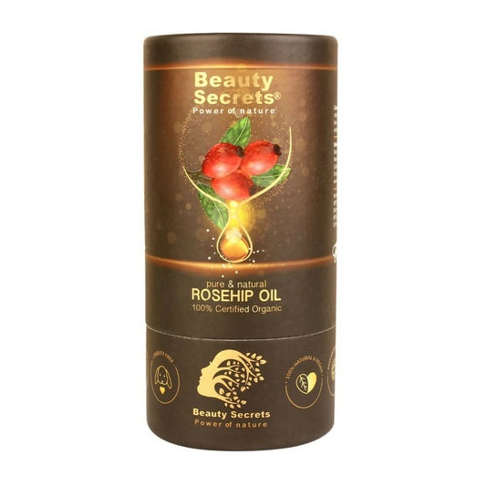 Buy Beauty Secrets Certified Organic Rosehip Oil for Face and Body from DrMediCart, Ship from India to USA