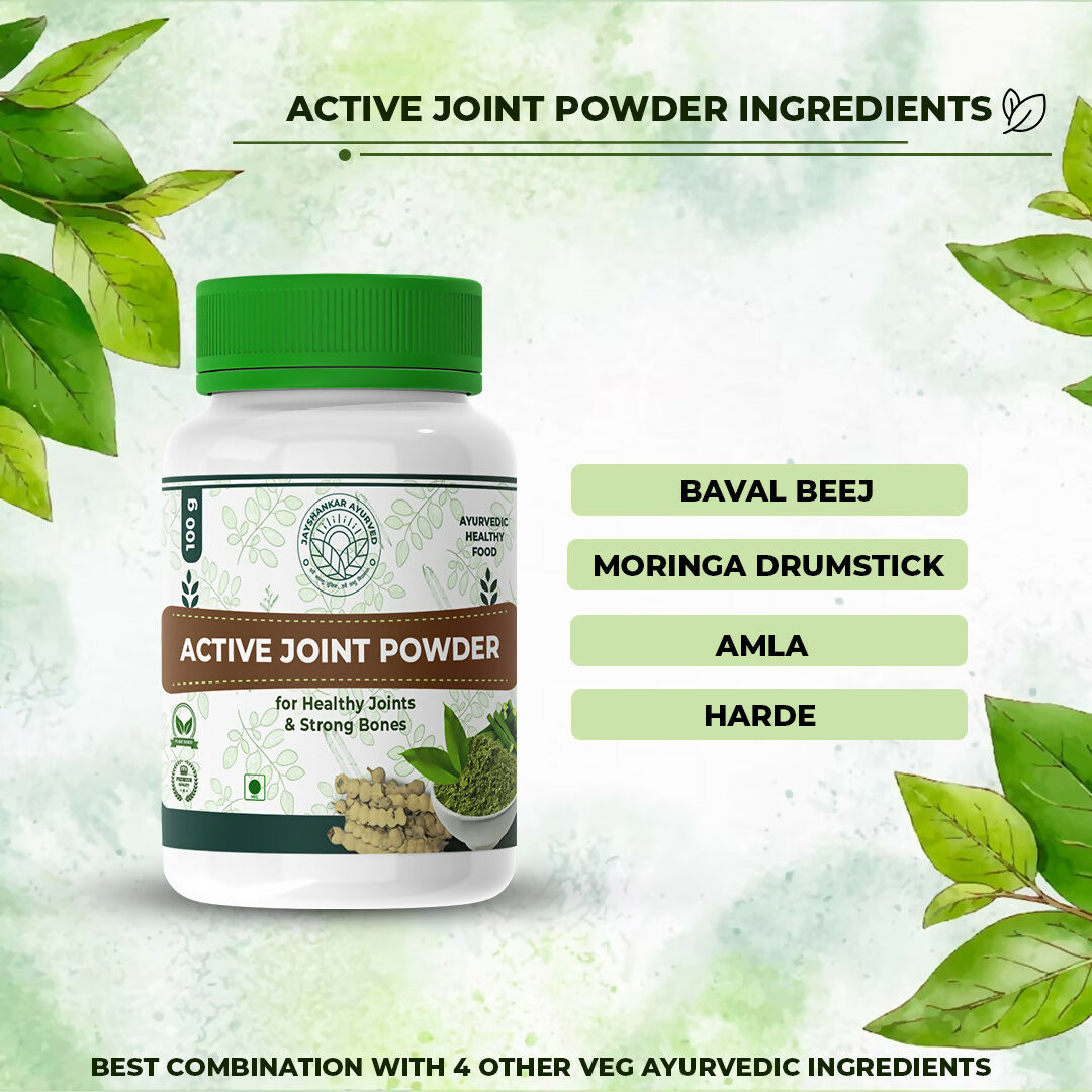 Jayshankar Ayurved Active Joint Powder