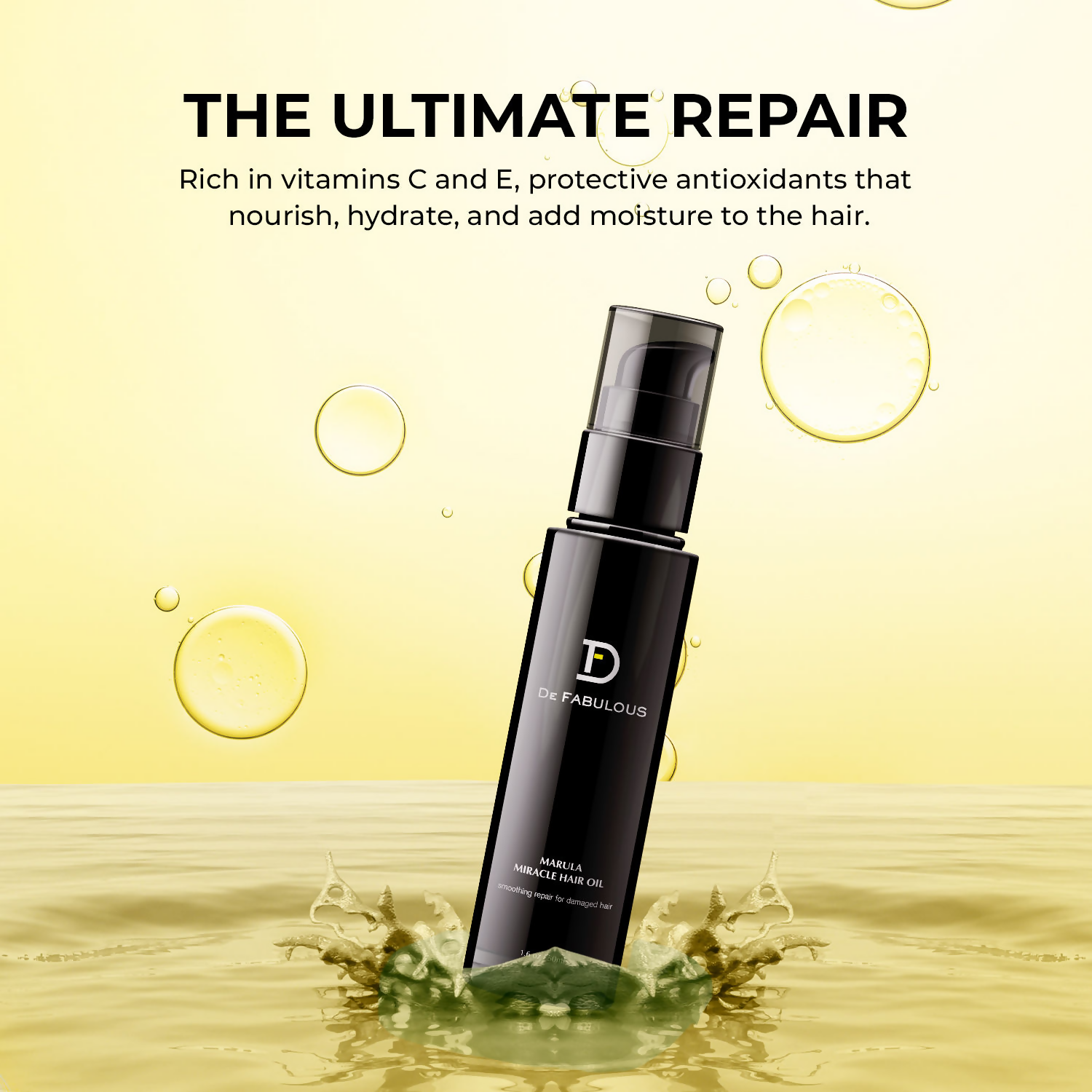 De Fabulous Marula Miracle Repair Oil