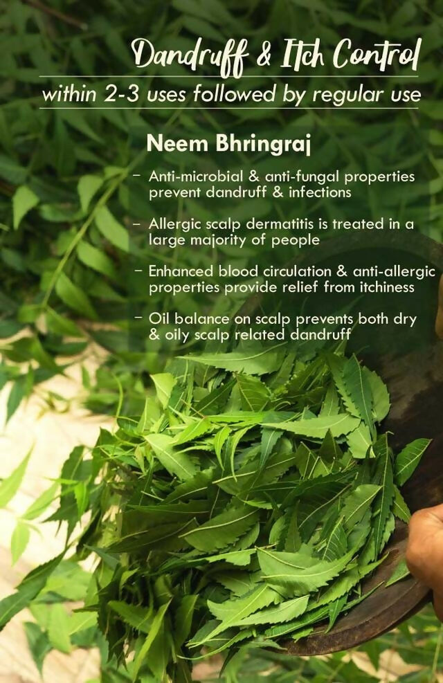 Nat Habit Neem Bhringraj Summer Hair Oil