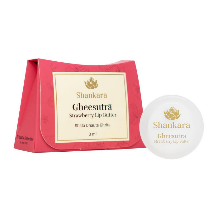 Shankara by Sri Sri Tattva Gheesutra Strawberry Lip Butter