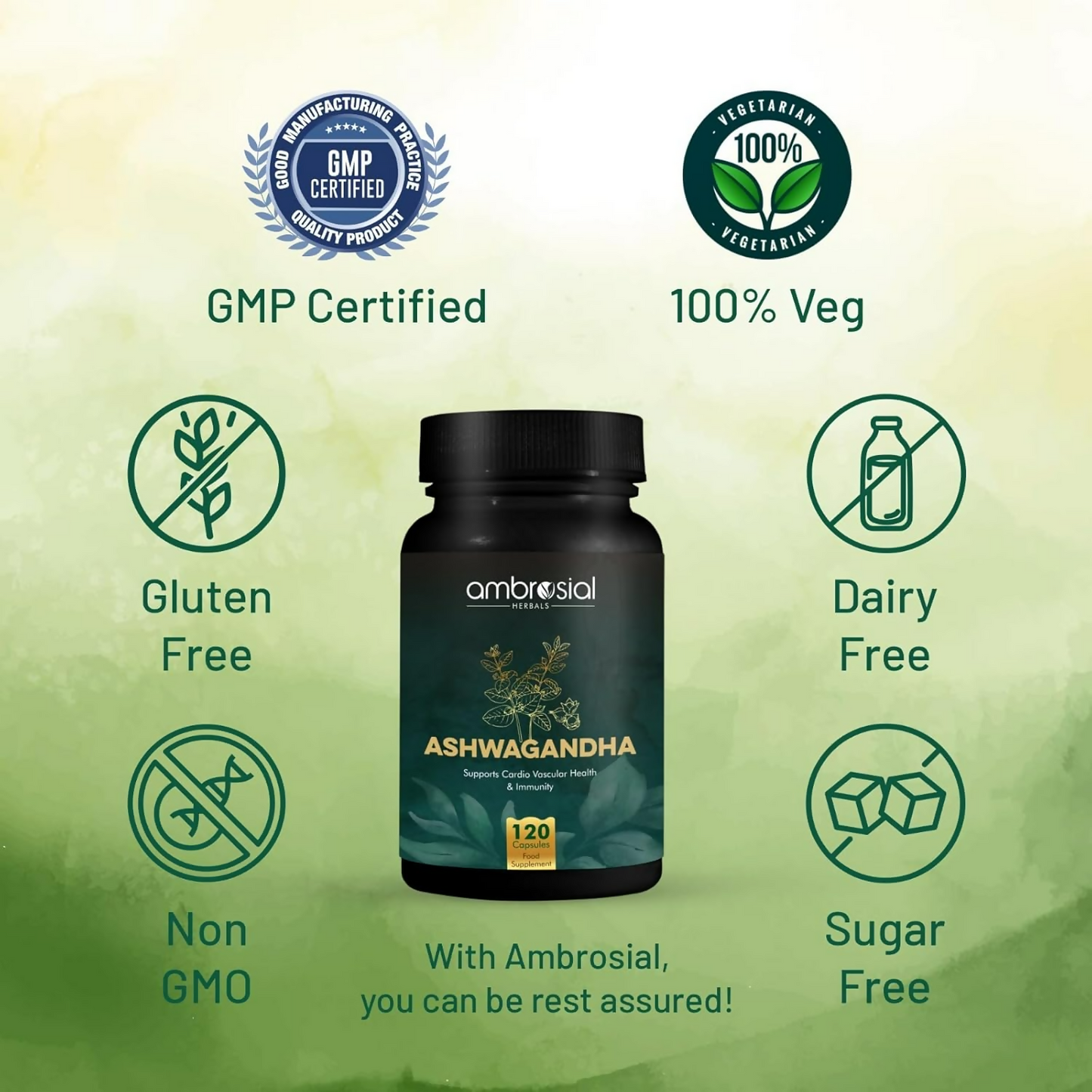 Ambrosial Ashwagandha Capsules