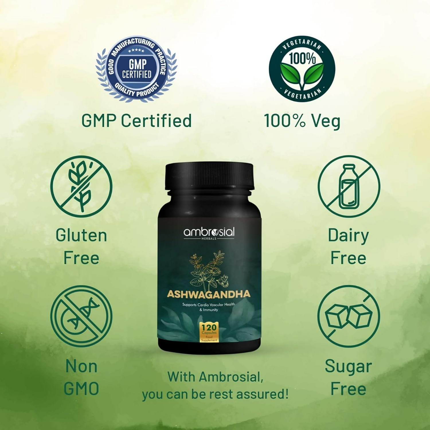 Ambrosial Ashwagandha Capsules