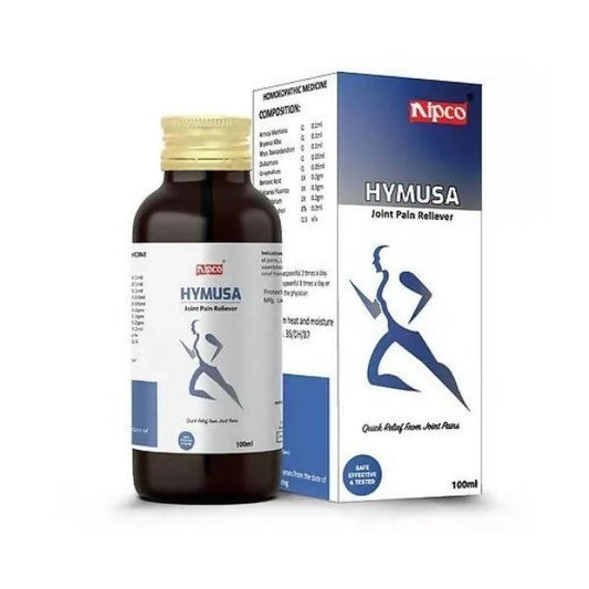Buy Nipco Homeopathy Hymusa Joint Pain Rellever Syrup from DrMediCart, Ship from India to USA