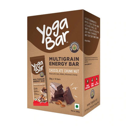 Buy Yoga Bar Chocolate Chunk Nut Multigrain Energy Bars from DrMediCart