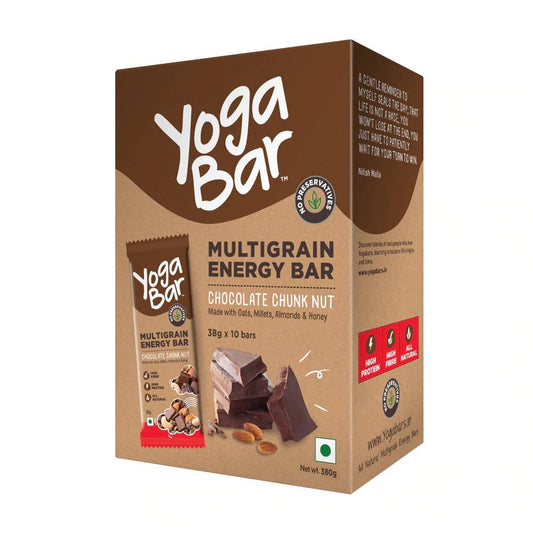 Buy Yoga Bar Chocolate Chunk Nut Multigrain Energy Bars from DrMediCart