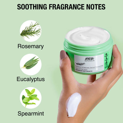Nykaa Naturals Advanced Hair Growth Hair Mask With Rosemary & Naturally Derived Niacinamide
