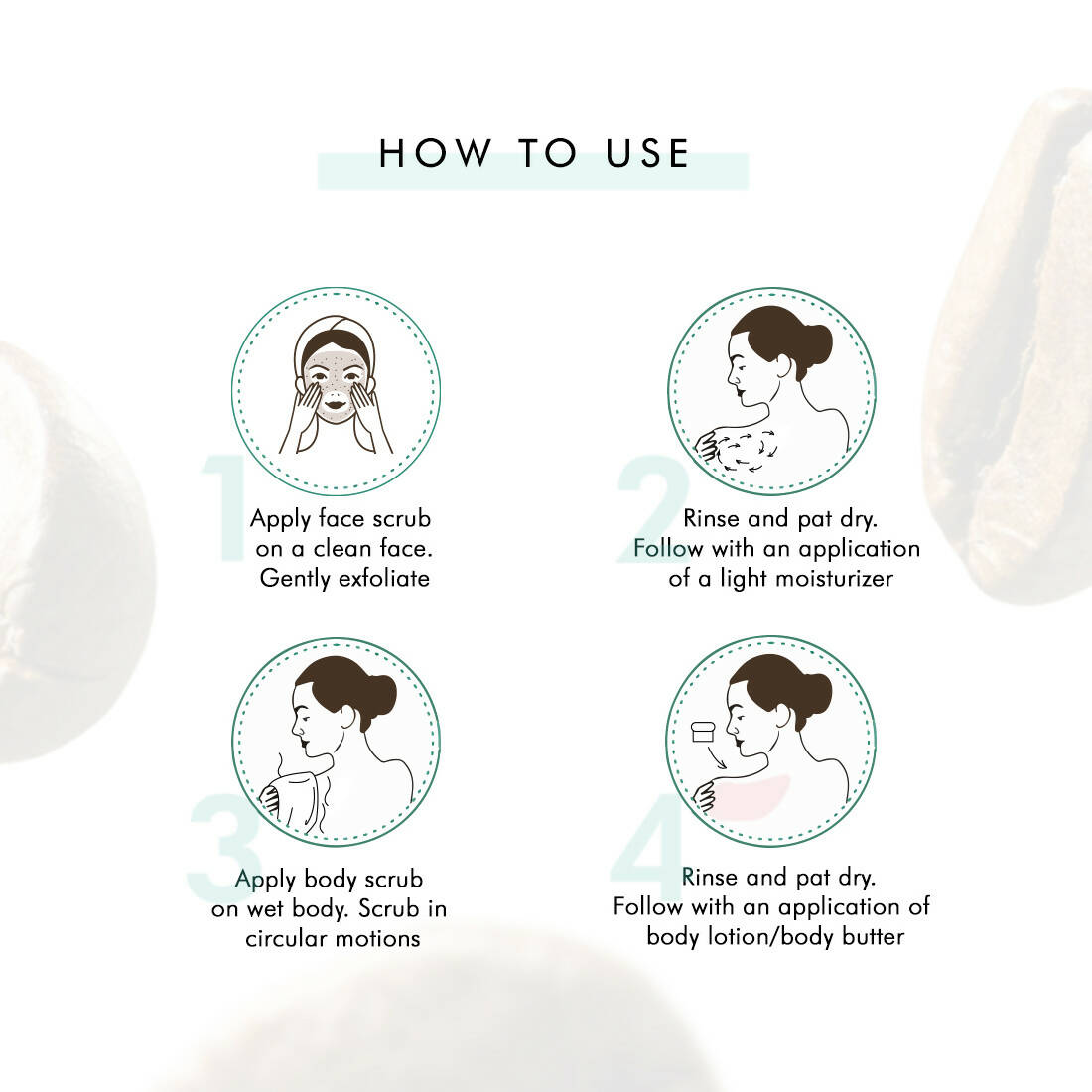 mCaffeine Exfoliation & Tan Removal Combo