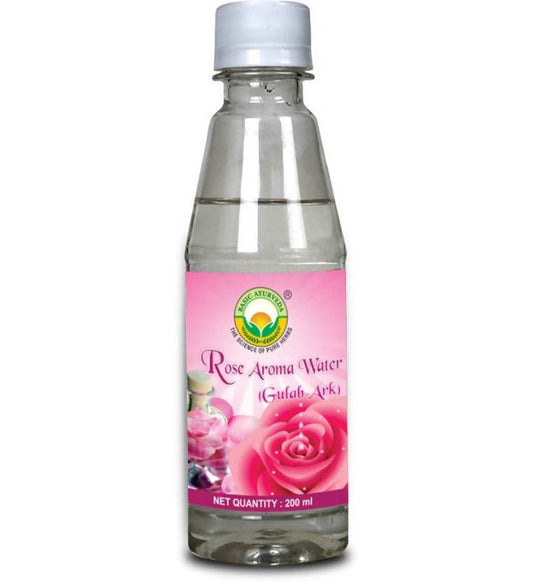 Buy Basic Ayurveda Rose Aroma Water (Gulab Ark) from DrMediCart, Ship from India to USA