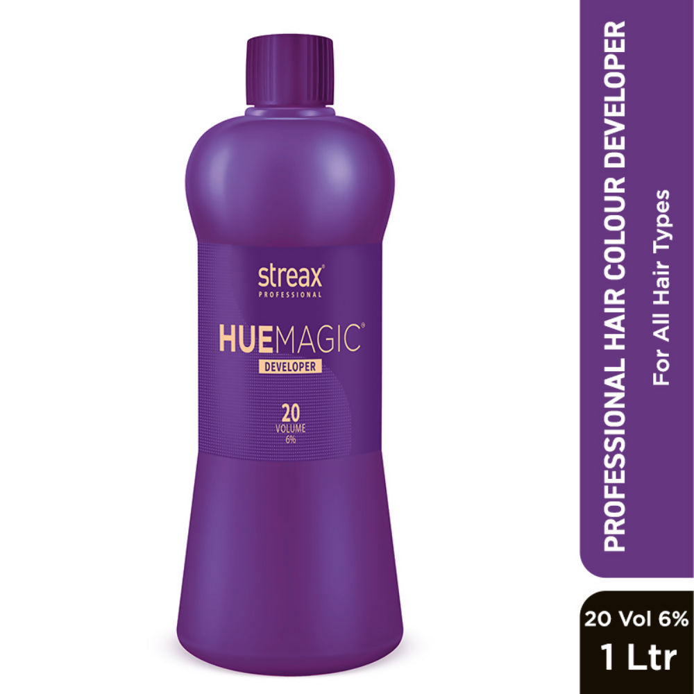 Streax Professional Hue Magic Developer For Hair Colour - 20 Volume 6%