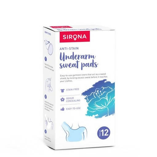 Buy Sirona Underarm Sweat Pads from DrMediCart, Ship from India to USA