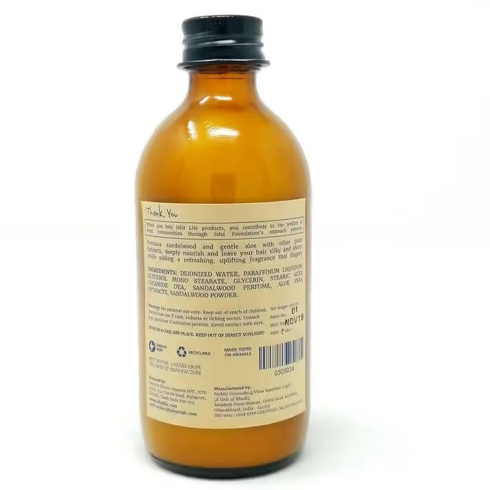 Isha Life Sandalwood Hair Conditioner - DrMediCart