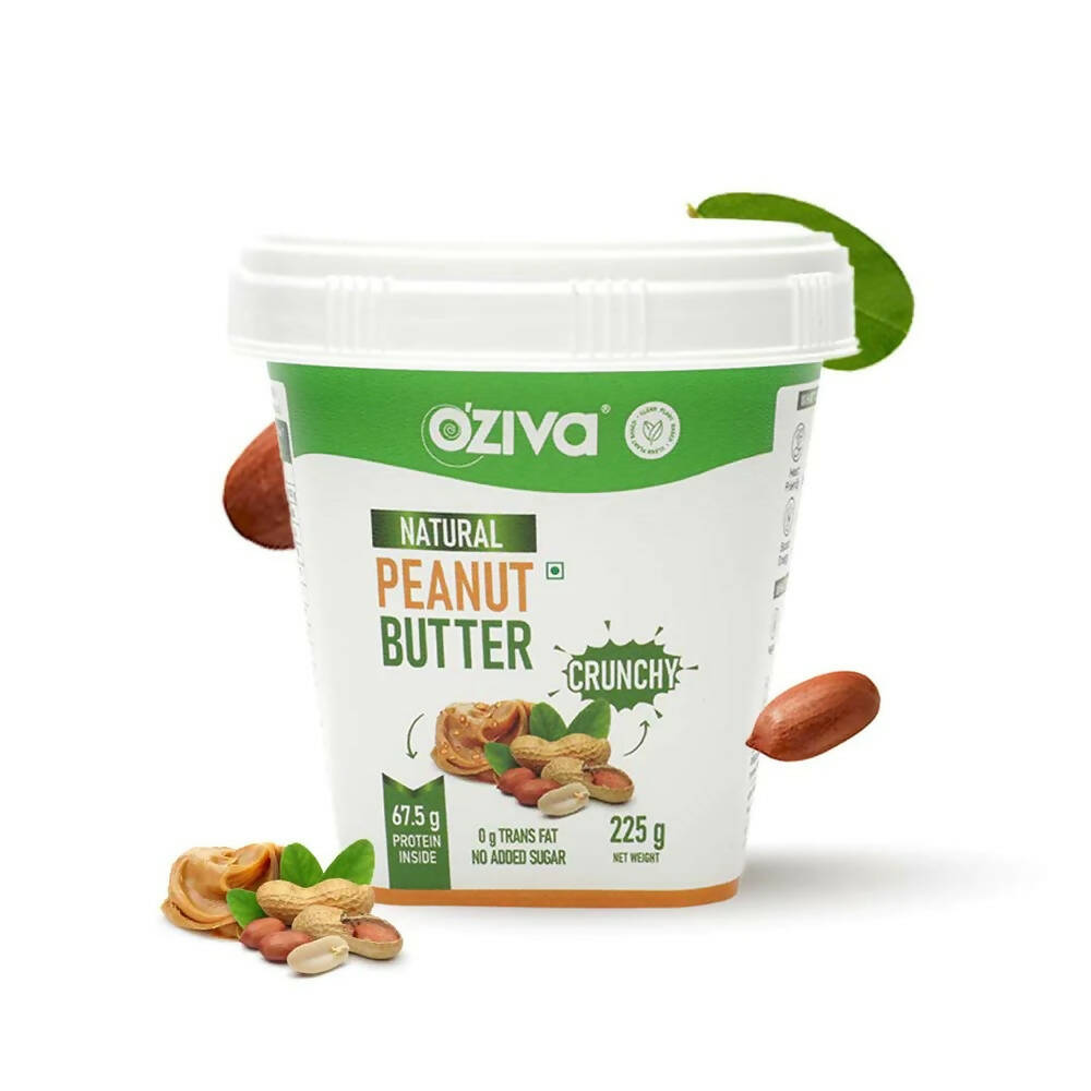 Buy OZiva Natural Peanut Butter-Crunchy from DrMediCart