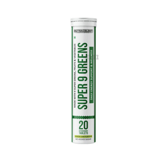 Nutracology Super 9 Greens Daily Wholefood Multivitamin For Immunity And Detox Plant