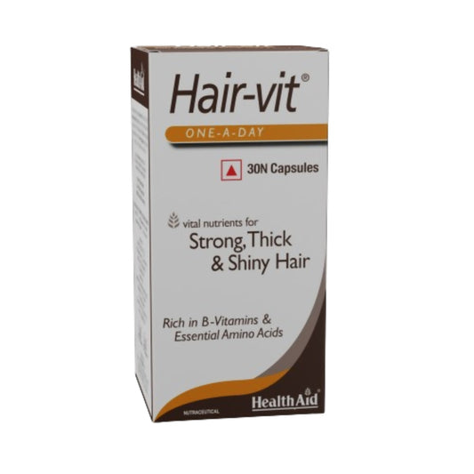 Buy HealthAid Hair-vit (Multivitamins for Hair) Capsules from DrMediCart, Ship from India to USA