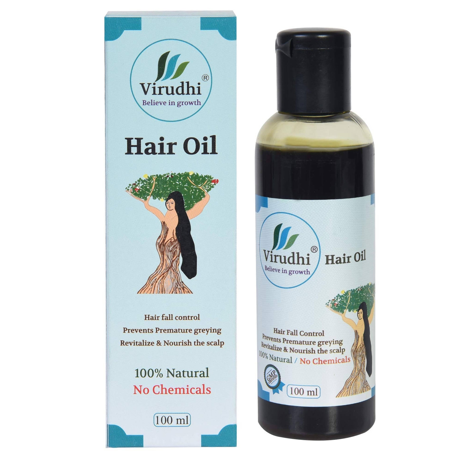 Virudhi Natural Hair Oil for Hair Growth - DrMediCart