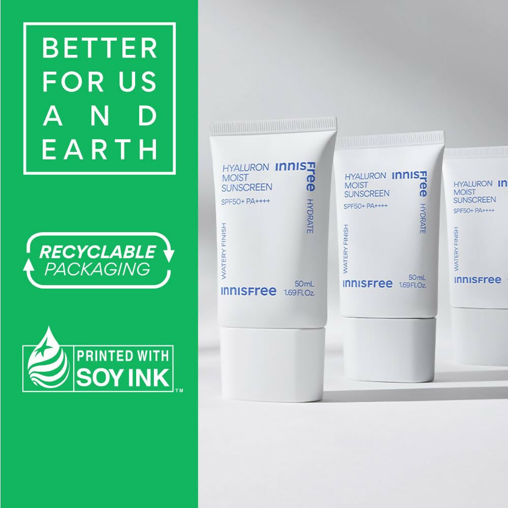 Innisfree Hyaluronic Moist Sunscreen SPF50+ PA++++ Korean Sunscreen