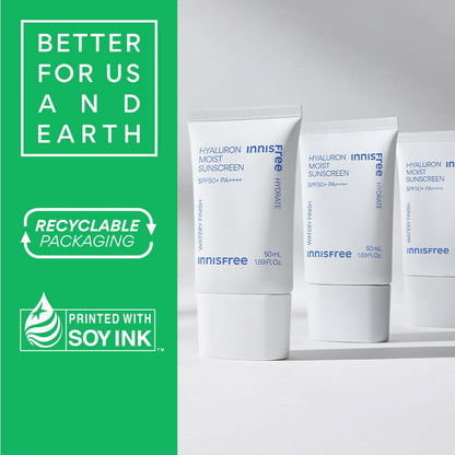 Innisfree Hyaluronic Moist Sunscreen SPF50+ PA++++ Korean Sunscreen