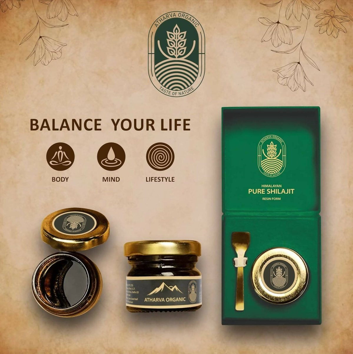 Atharvaa Organic Himalayan Pure Sj