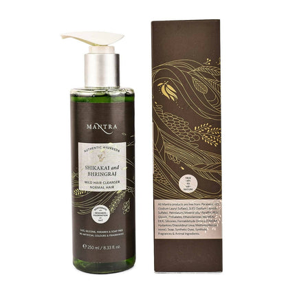 Mantra Herbal Shikakai and Bhringraj Mild Hair Cleanser For Normal Hair