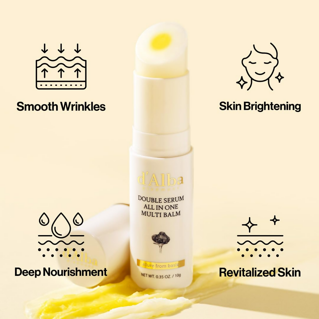 d'Alba Italian White Truffle Double Serum All-in-one Multi Balm