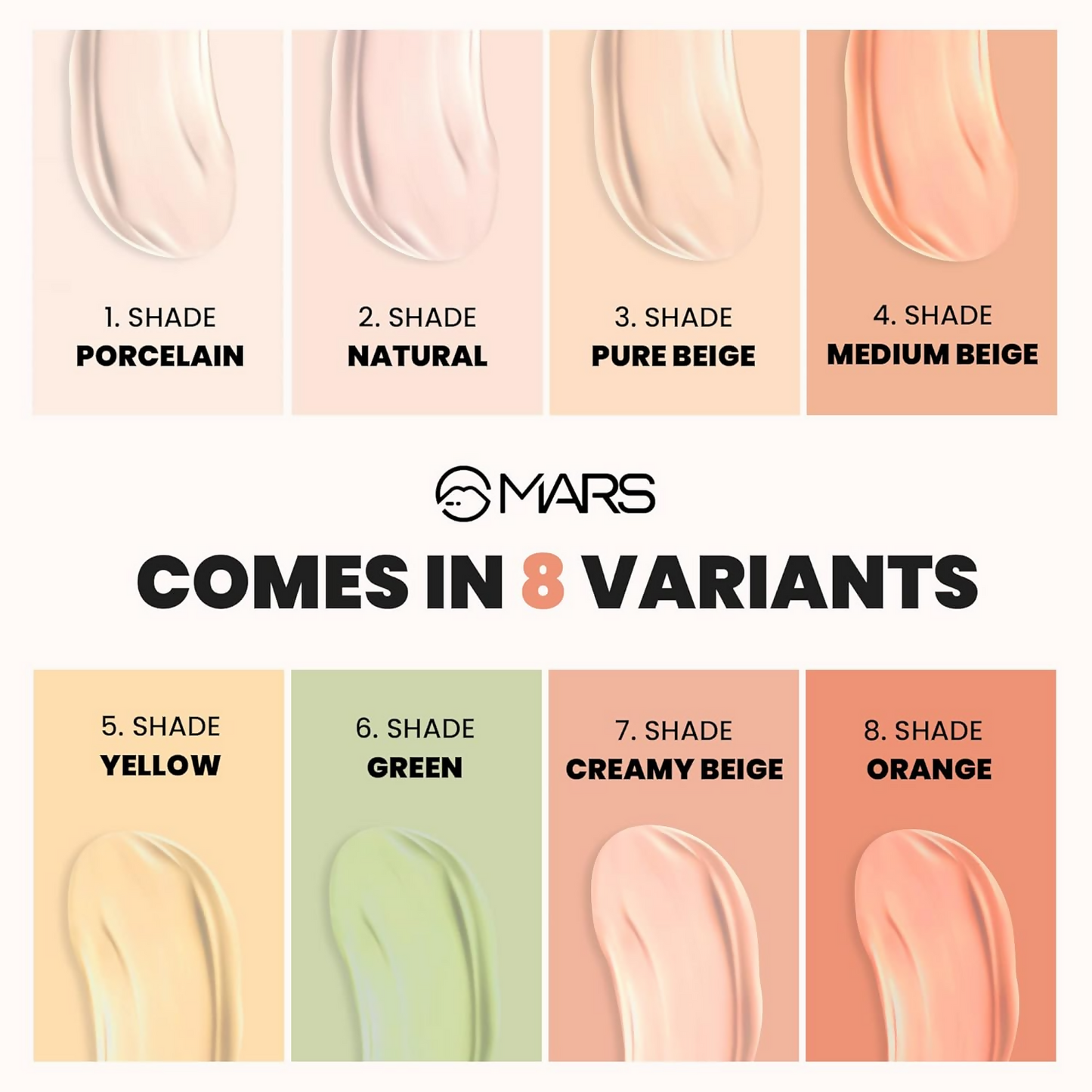 MARS Cosmetics Seal the Deal High Coverage Concealer - Pure Beige