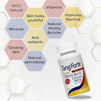 HealthAid Tang Forte Royal Jelly Extract 1000 mg Capsules