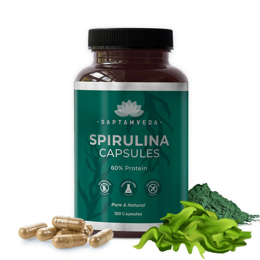 Saptamveda Spirulina Capsules