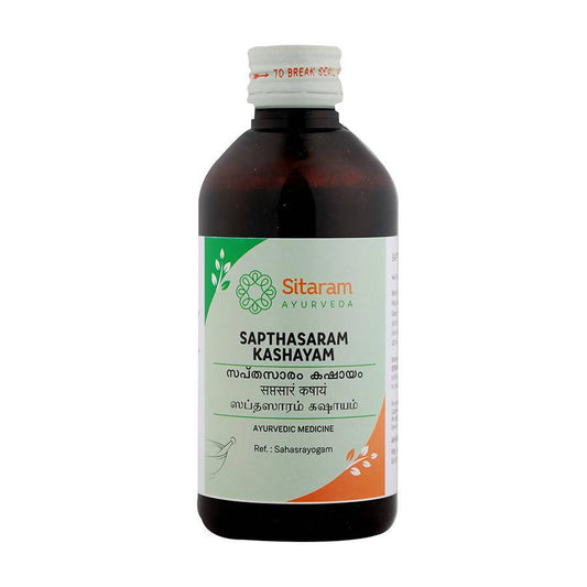 Buy Sitaram Ayurveda Sapthasaram Kashayam from DrMediCart, Ship from India to USA